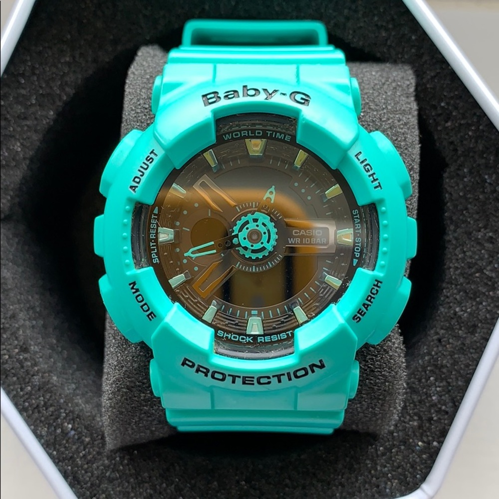 Casio Baby G Shock 5338 Teal/Turquoise Watch